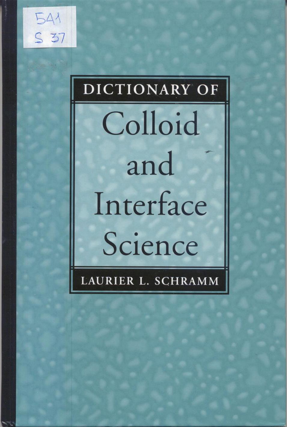 Advances in Colloid and Interface Science.